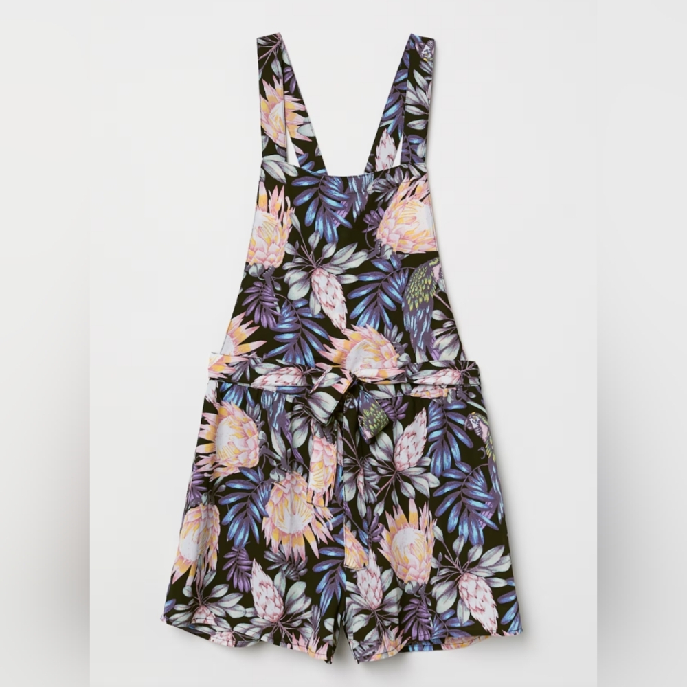 H&M Multicolor Floral Women's Romper